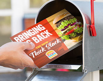 EDDM Burger Postcards